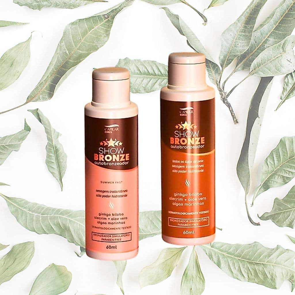 Bronze Gelado Show Bronze Bronzeamento sem Sol Instantâneo Secagem Rápida 60ML