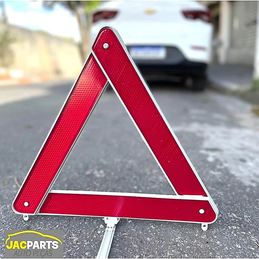 Triangulo Para Carro - Sinalização De Segurança