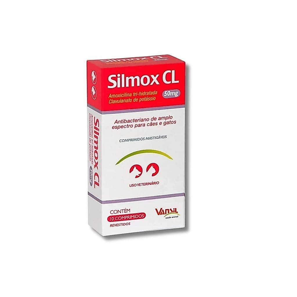 Silmox 50mg 10 Comprimidos - Vansil