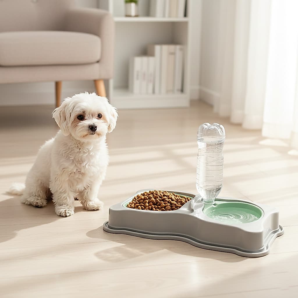 Comedouro e Bebedouro Automático Bebedouro Gato Comedouro Pet Dualdog Durapets