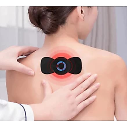 KIT 10-20-30-50 Mini Massageador Elétrico Portátil Cervical EMS Alivia Dores Corpo Pescoço LUIZA