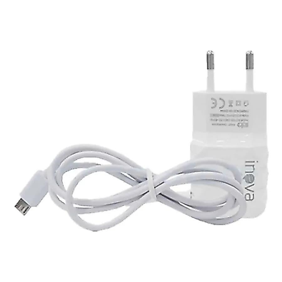 Carregador Rápido Inova/Kapbom USB para Android Tipo C e V8 Cabo Incluso