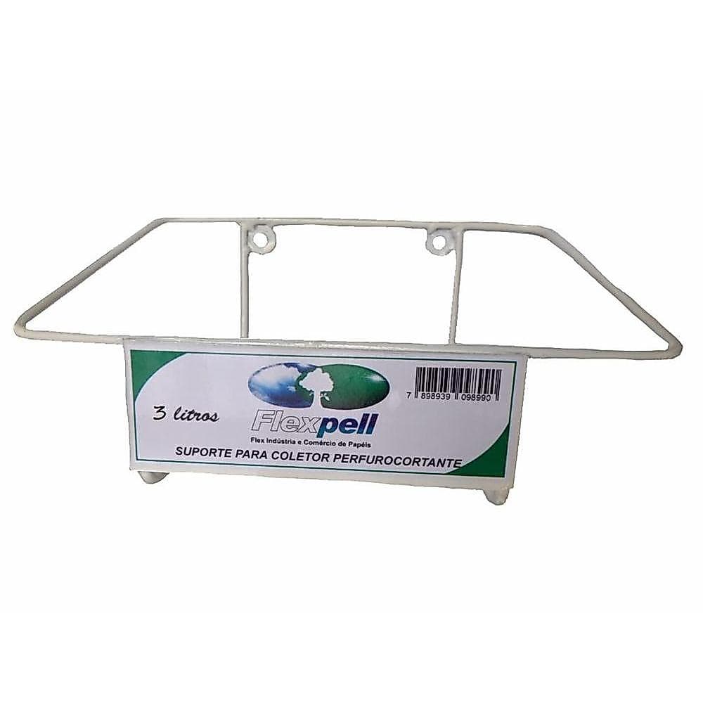 Suporte Caixa Coletora Material Perfurocortante 7l - Flexpell
