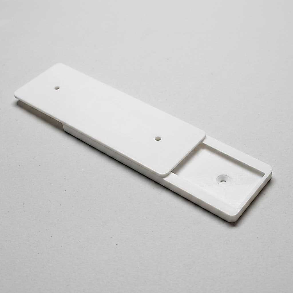 Suporte Adesivo Extensão Filtro de Linha 12x4cm Furação Fita Dupla Face Organização Prática