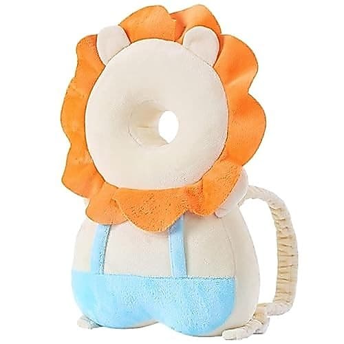 Protetor De Cabeça Para Andador De Bebê , Mochila Ajustável Proteção Almofada De Segurança