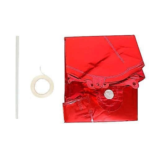 Kit Balões Metalizados Vermelho 37cm Balão Gigante Decoração Festa Natal