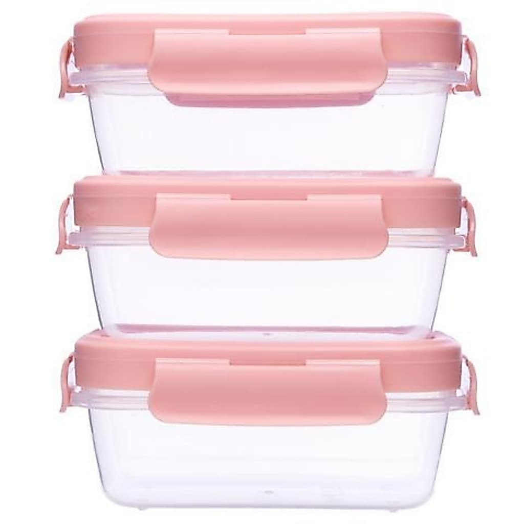Kit 3 Potinhos Herméticos Papinha Bebê Transporte Alimento Creche Escola Buba