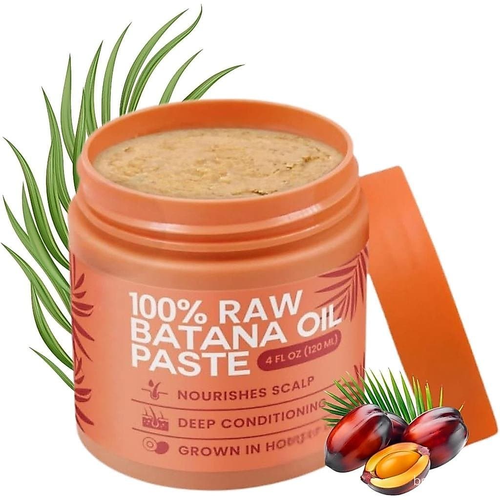 Óleo Capilar Batana 120ml - Óleo de Batana Natural e Cru, Pasta de Óleo Batana - de para Crescimento Capilar