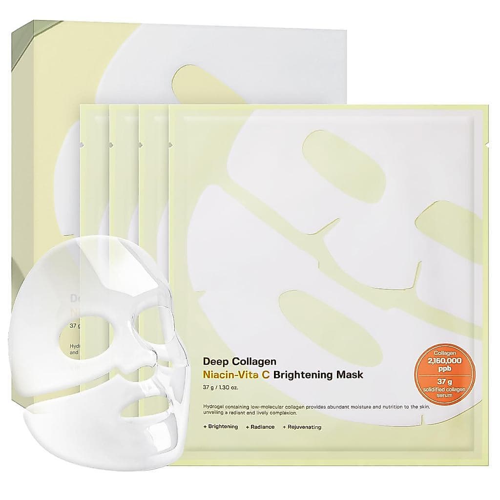 SUNGBOONEDITORMáscaraNoturnaDeepCollagenNiacin-VitaC | Máscara Clareadora e Antirrugas | 2.160.000PPBCollagen+Niacinamid