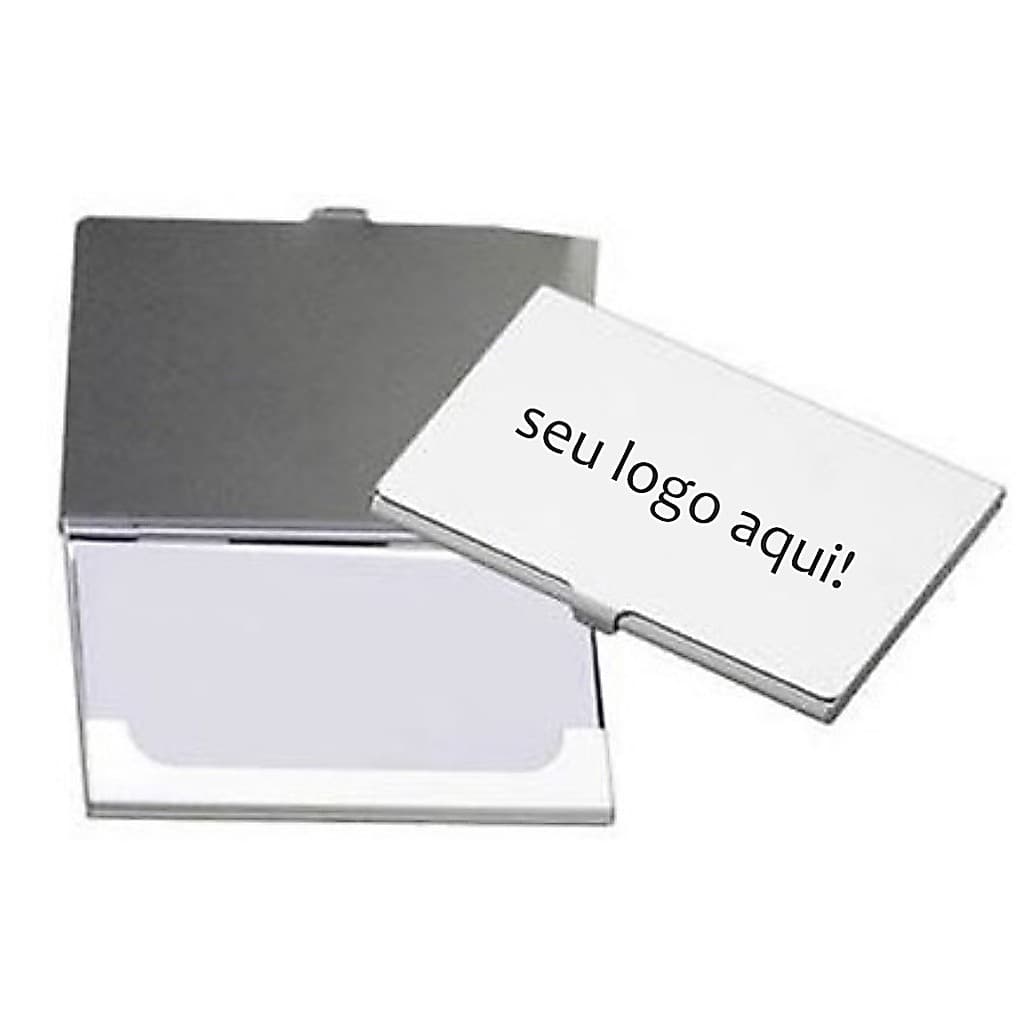1 Porta Cartão De Visita Personalizado