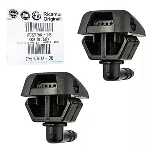 PAR ESGUICHO CAPO (BRUCUTU) LINHA FIAT GENUÍNO