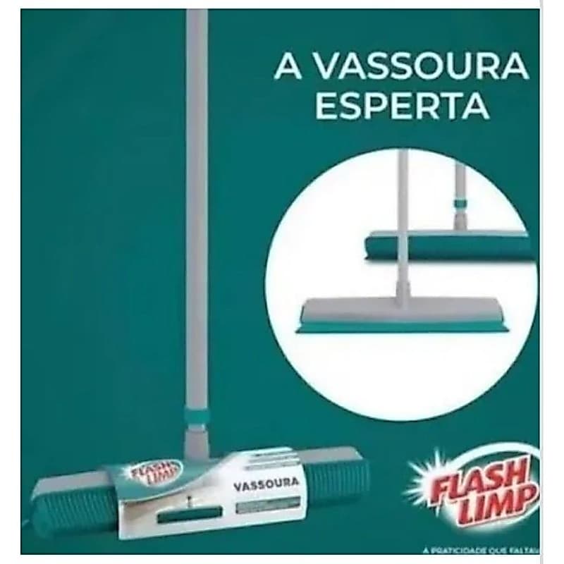 vassoura emborrachada flaslimp