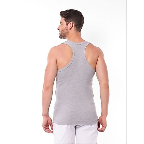 Regata Nadador Masculina Americana Canelada