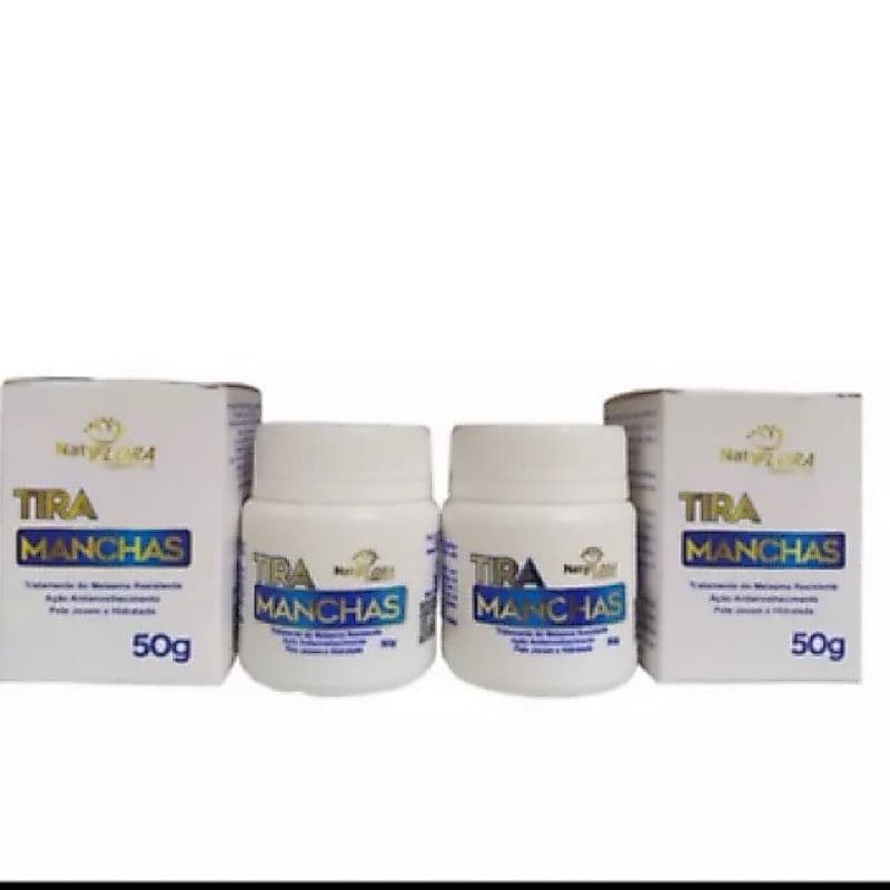 Kit Pomada Tira Manchas Anti-envelhecimento Melasma 2 unidades NatyFlora