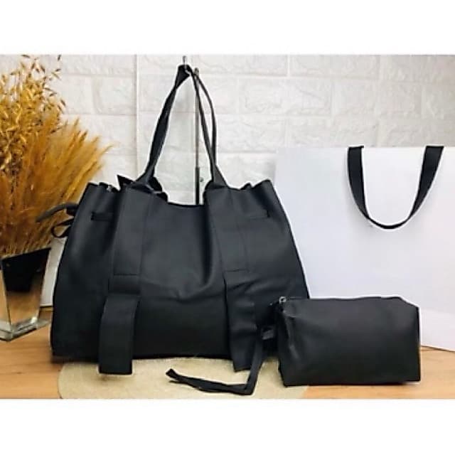 Bolsa Feminina Moda Praia Impermeavel Kit com Necessarie Varias Cores