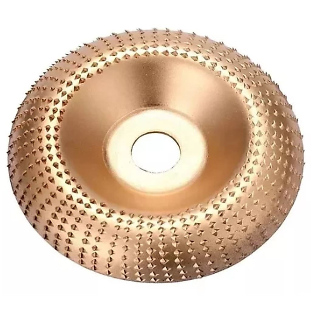 DISCO DE DESBASTE DE MADEIRA TIPO GROSA 100MM ESMERILHADEIRA