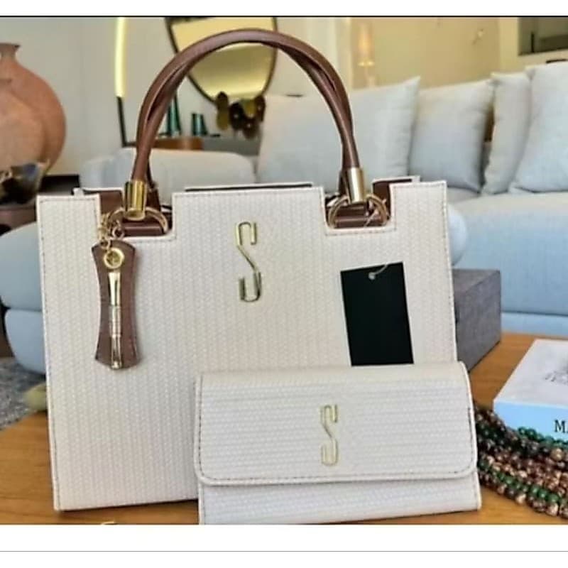 👉 Kit Bolsa 3 Peças – Bolsa + Carteira + Alça Transversal