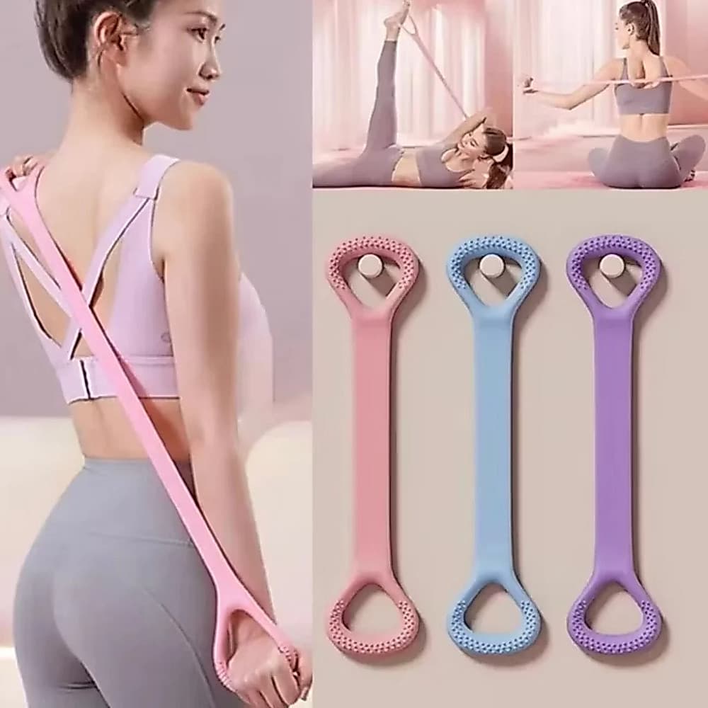 Silicone Elástico de Resistência Para Treino de Força, Yoga e Fitness em Casa/Enviar Rápido