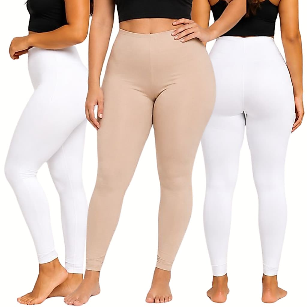 KIT 3 Calça Anágua Segunda Pele Para o Frio Não Marca Feminina