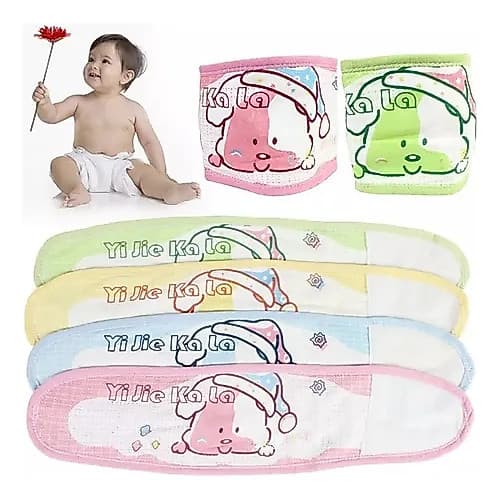 Faixa Umbigo Umbilical Cólica Bebe