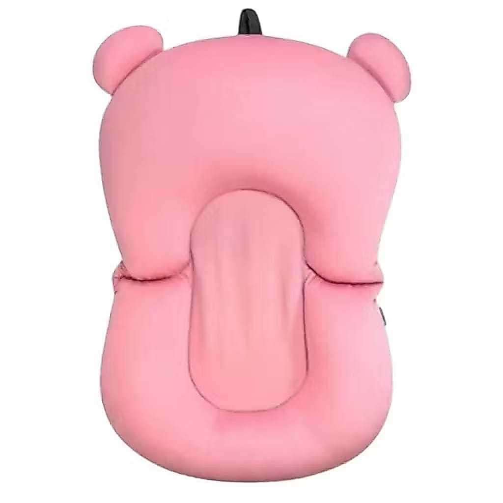 Almofada Banho Bebê Banheira Boia Flutuante Recém Nascido Alça Baby