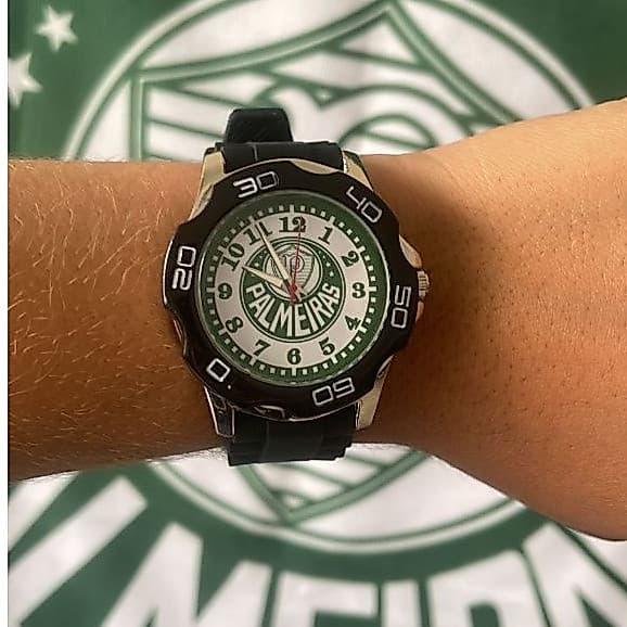 Relogio de Pulso Palmeiras Masculino e Feminino