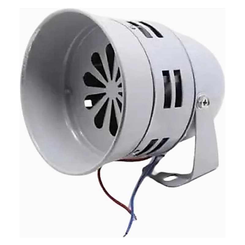 sirene em metal 12 volts alarme , viaturas militares
