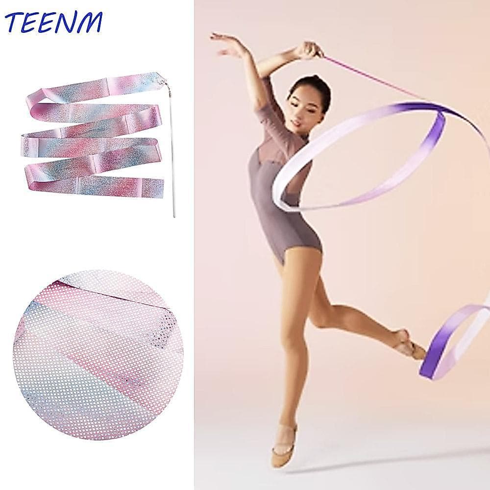 TEENM Fitas De Ginástica Equipamento 2M Estrela Piscante Brinquedos Infantis Streamer De Balé