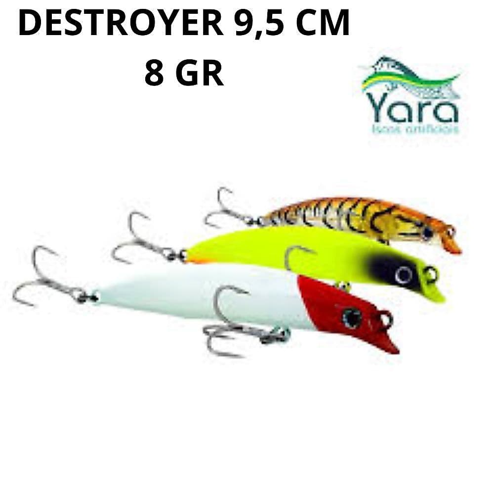 Isca Artificial Meia Água Yara Destroyer 9,5 cm