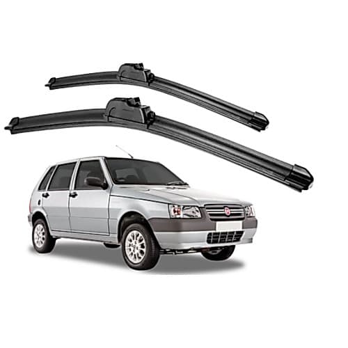 Palhetas Limpador De Parabrisa Dianteiro + Traseiro Para Fiat Uno Mille 1984 Até 2013 paleta silicone envio rapido