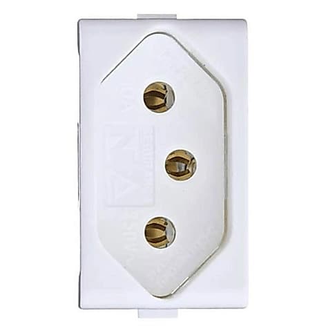 Modulo Tomada 2p+t 10a/20a 250v Branco Lunare Schneider