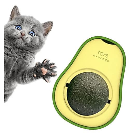 Brinquedo Gato Catnip Abacate Erva Gato Bola Lamber