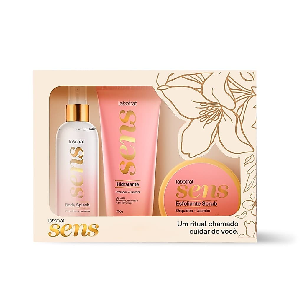 LABOTRAT KIT SENS C/ 3 ITENS - ORQUÍDEA E JASMIM