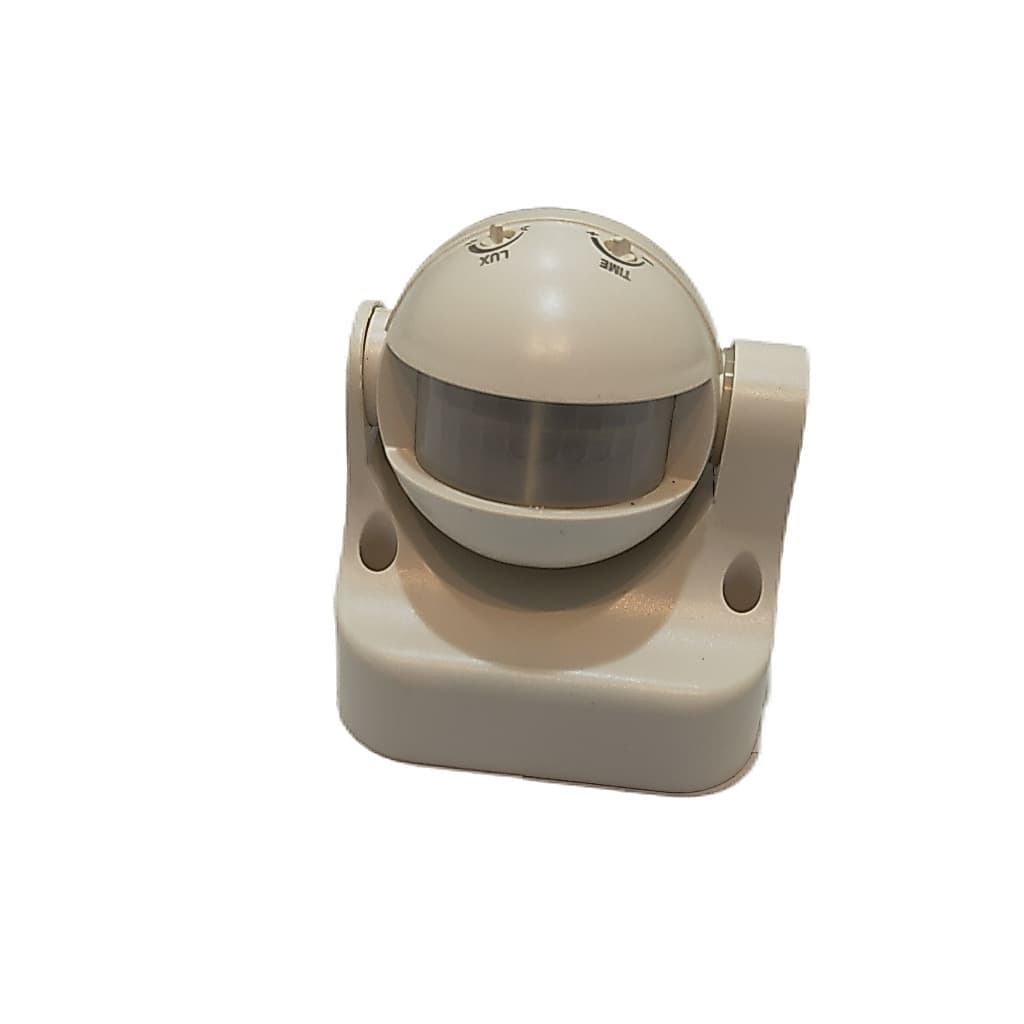 Sensor de Presença Externo Branco A Prova D'Água