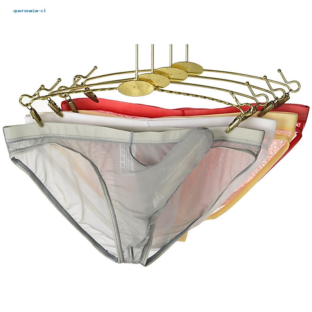 Cuecas Masculinas Malha Elefante Nariz Perto Ajuste Cintura Média Transparente Calcinha Elástica Para Lua De Mel