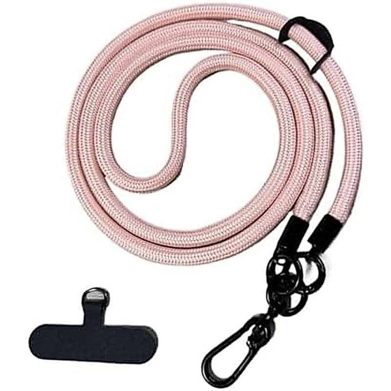 Cordão De Telefone 4pcs Alça Móvel Para Montanhismo Cor Sólida 120cm Prevenção De Quedas