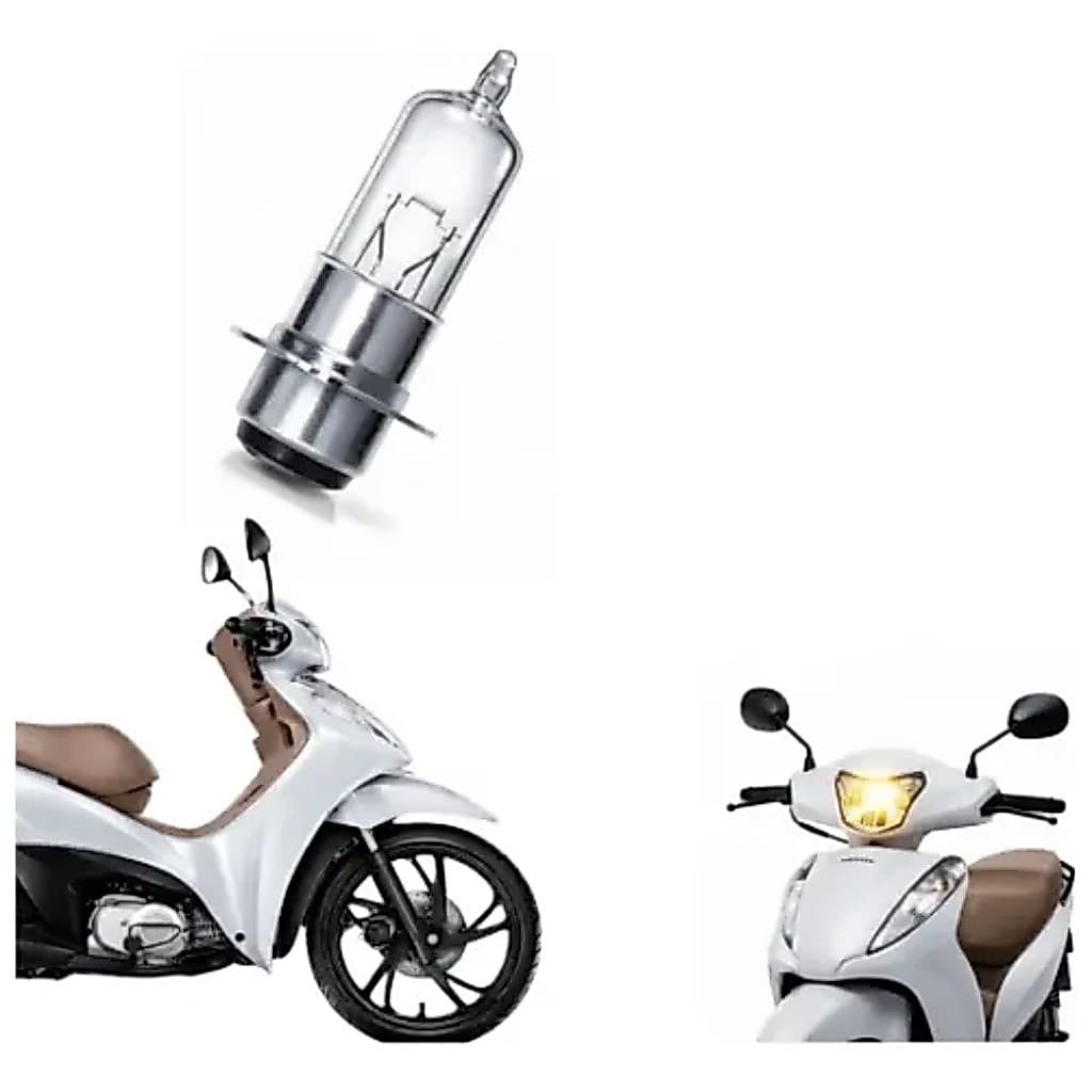 Lâmpada Farol Moto Magneti Marelli 12V 35/35W M5 Biz Crypton Neo Intruder