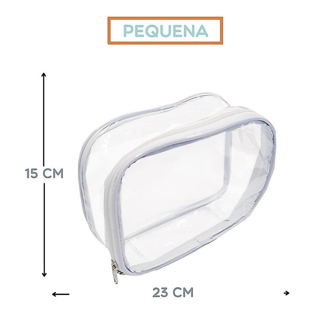 Necessaire Transparente Organizador de Mala Grande