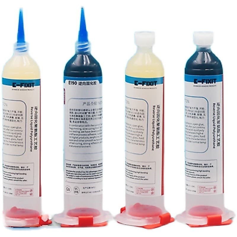E190 cola para reparo de tela curvada, Huawei, reparo de celular, tela pegajosa, suporte para Apple, quadro intermediári