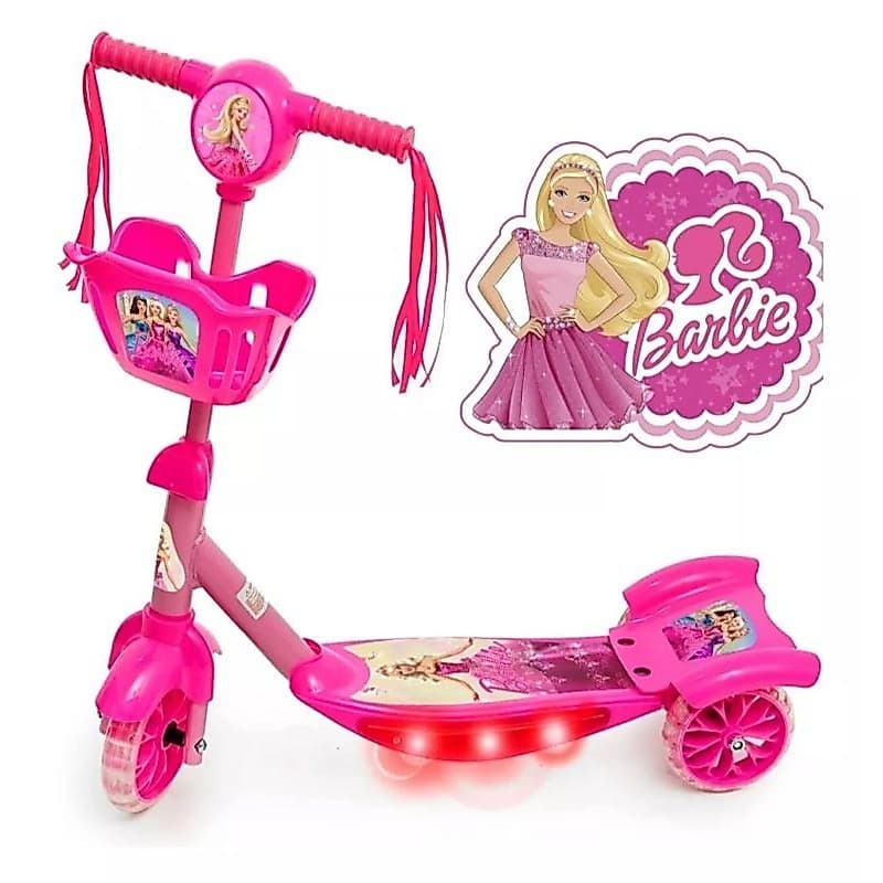 Patinete Infantil com Música e Luzes para Meninos e Meninas