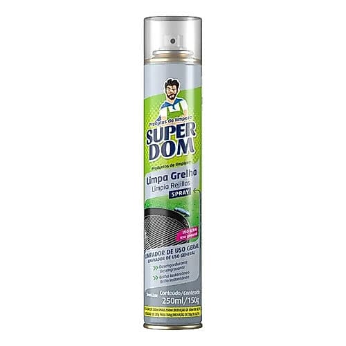 Limpa Grelha Multiuso Desengordurante Super Dom Churrasco 250ml