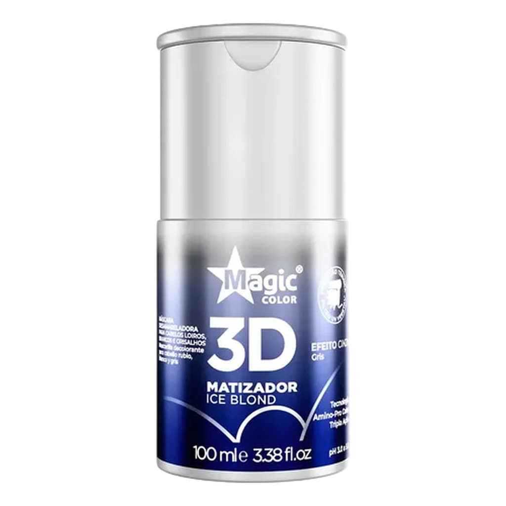 Magic Color Matizador Ice Blond Cinza 100ml