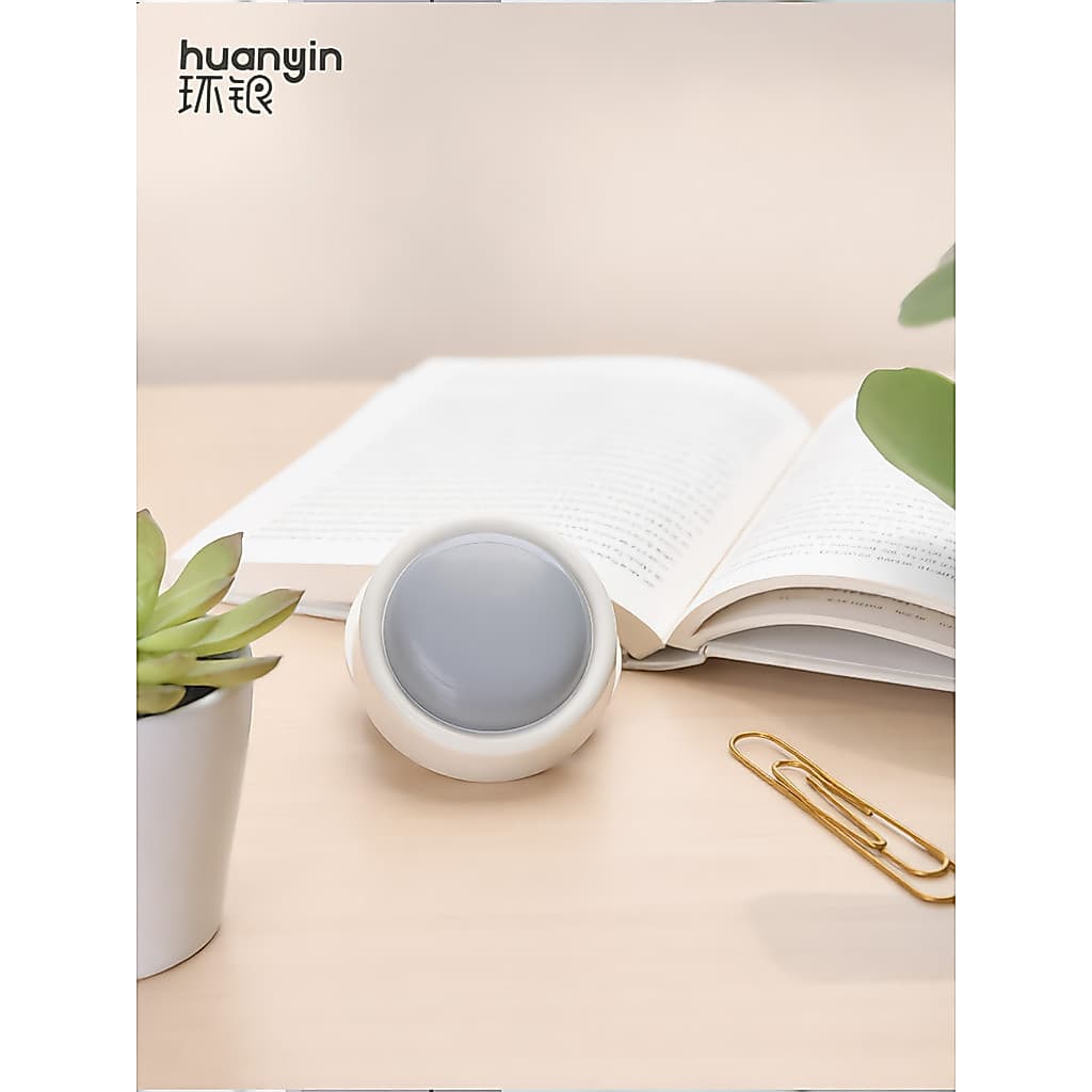 Anel de prata criativo redondo doorstop crianças Anti-pitada mão branco Push-On casa partição doorstop