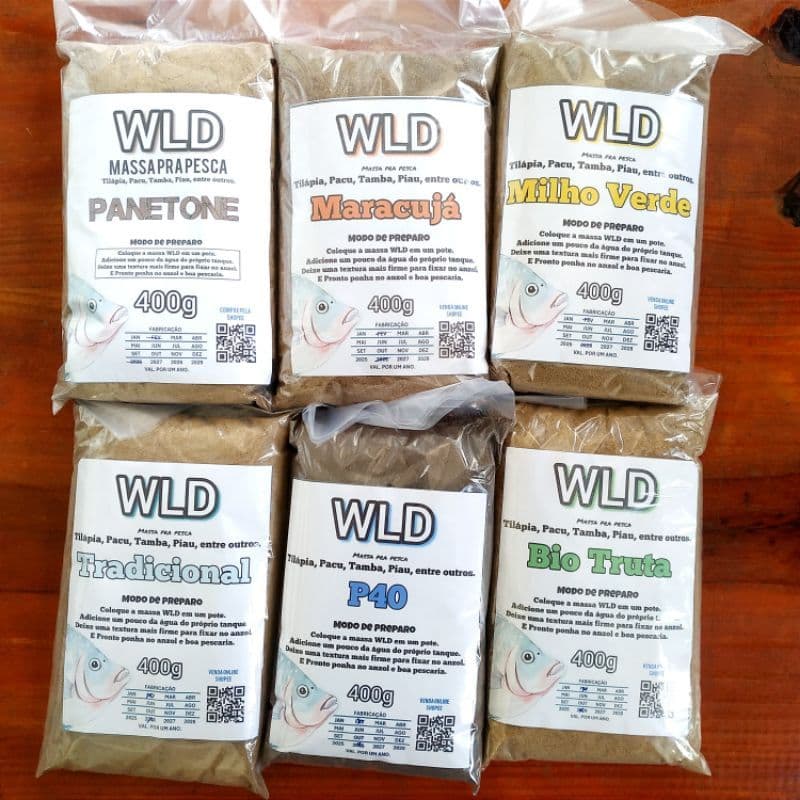 Massa pra pesca WLD 400G VARIEDADES