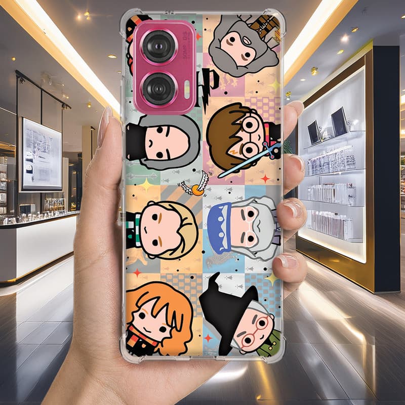 Capa Capinha MOTO G30 G20 G10 G15 G14 G13 G9 POWER PLUS PLAY G8 Anti-impacto Personalizada geek POTTER harry (3392)