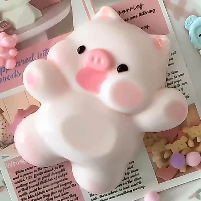 anti-stress em forma de porco/brinquedo de apertar/brinquedo anti-stress/brinquedo fidget/Bobolet RIT3