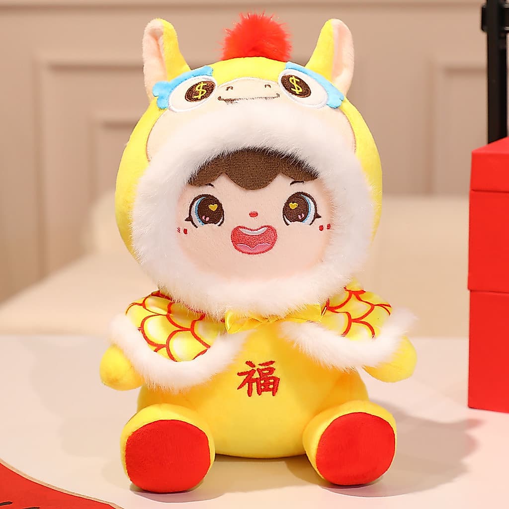 2026 dinheiro ano do cavalo mascote boneca ano novo pônei boneca empresa reunião anual evento brinquedo de pelúcia bonec