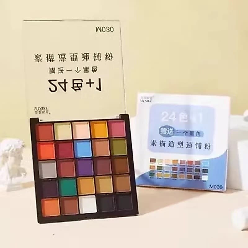 Pó Pastel Macio Para Artista , 24 Cores , Naturalmente Solúvel Em Água , Ideal Desenho De A Carvão E Fabricação De Marca
