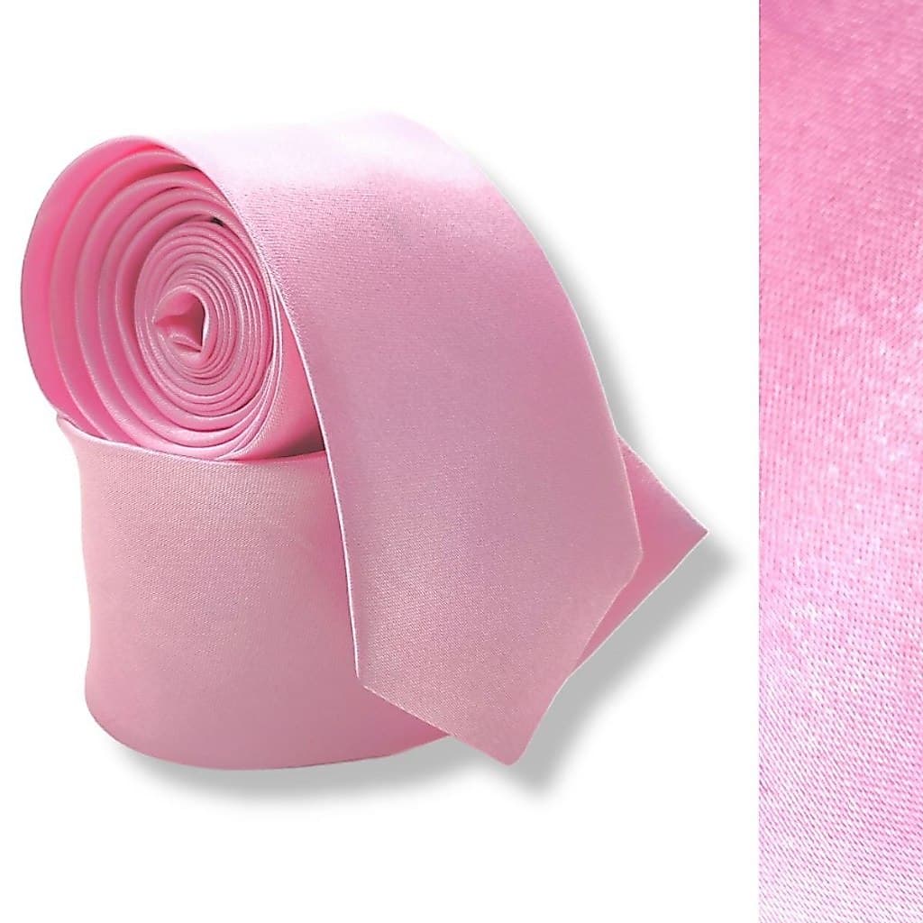 Gravata Rosa Bebê Lisa Debutantes Casamentos Festas