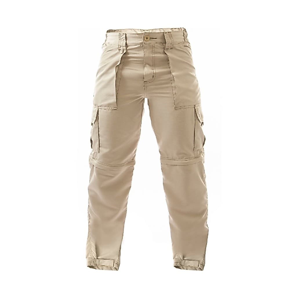 Calça Para Pesca Vira Bermuda Com Bolso Para Alicate Fox Boy